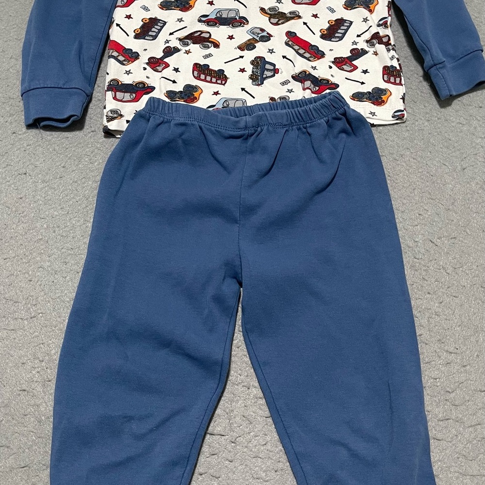 Blue Kids Pajamas Size 4T
